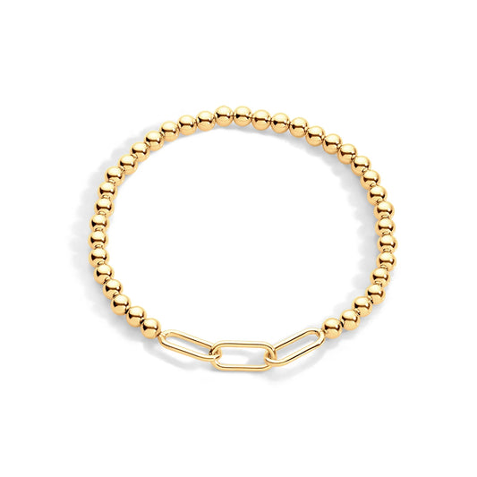 4mm GF Paperclip Bracelet