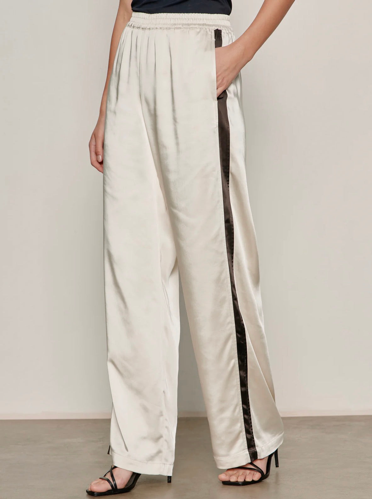 Satin Track Pant