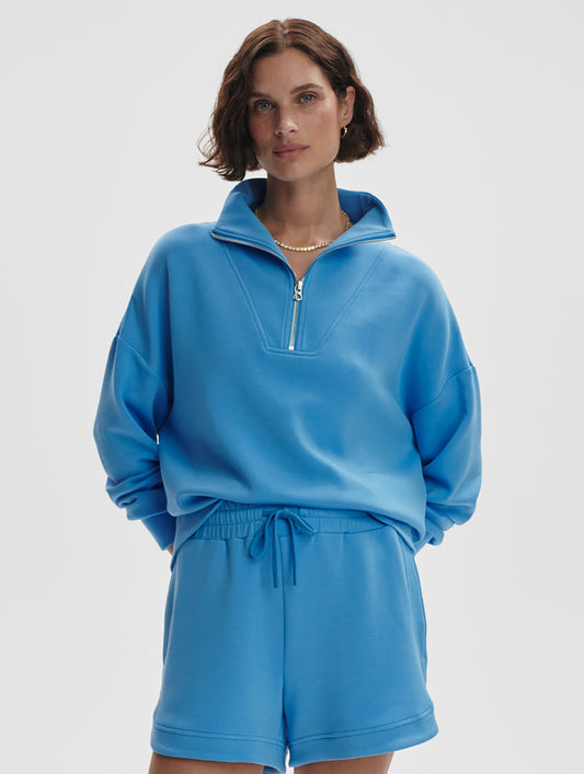 Hawley half zip sweat