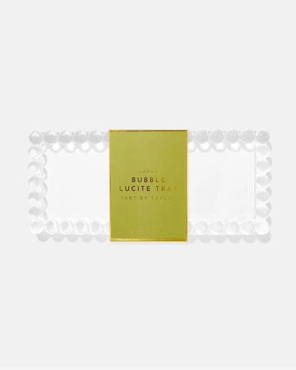 Large Bubble Lucite Tray