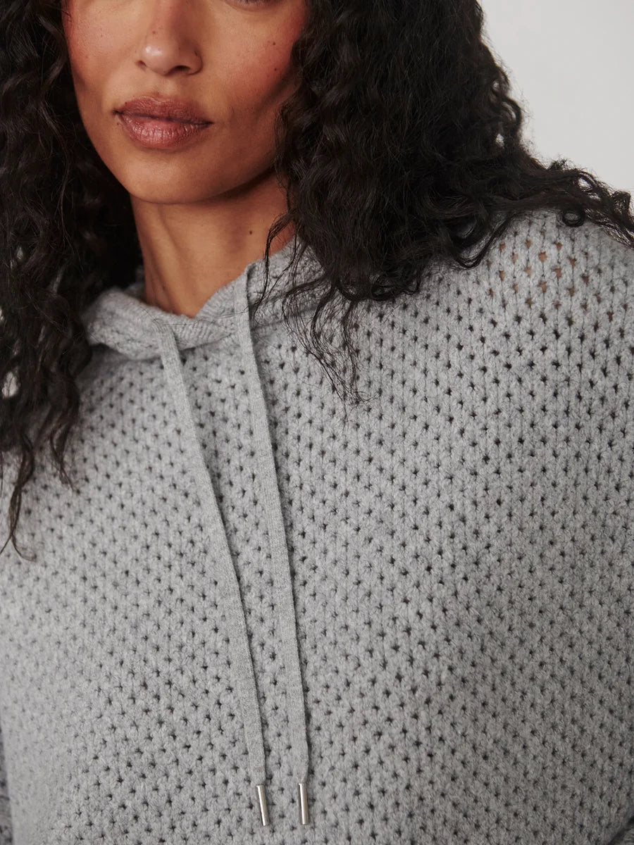 Melchie Relaxed Knit Hoodie