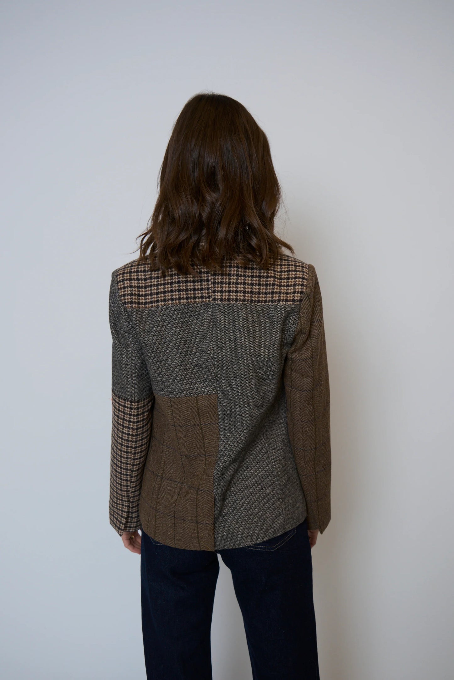 Raven Patchwork Riding Jacket