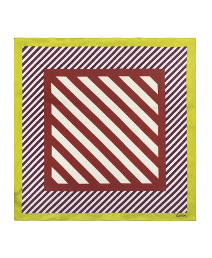 Stripes Silk Bandana