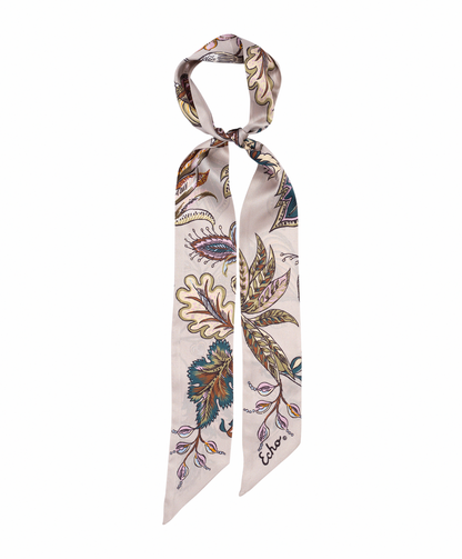Falling Leaves Ribbon Scarf