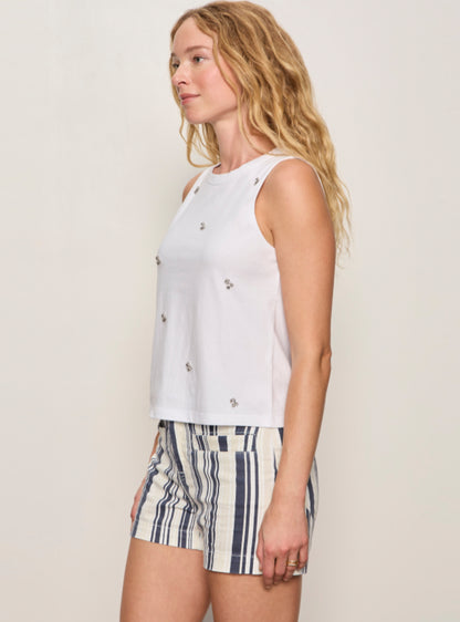 Campari Embellished Tank