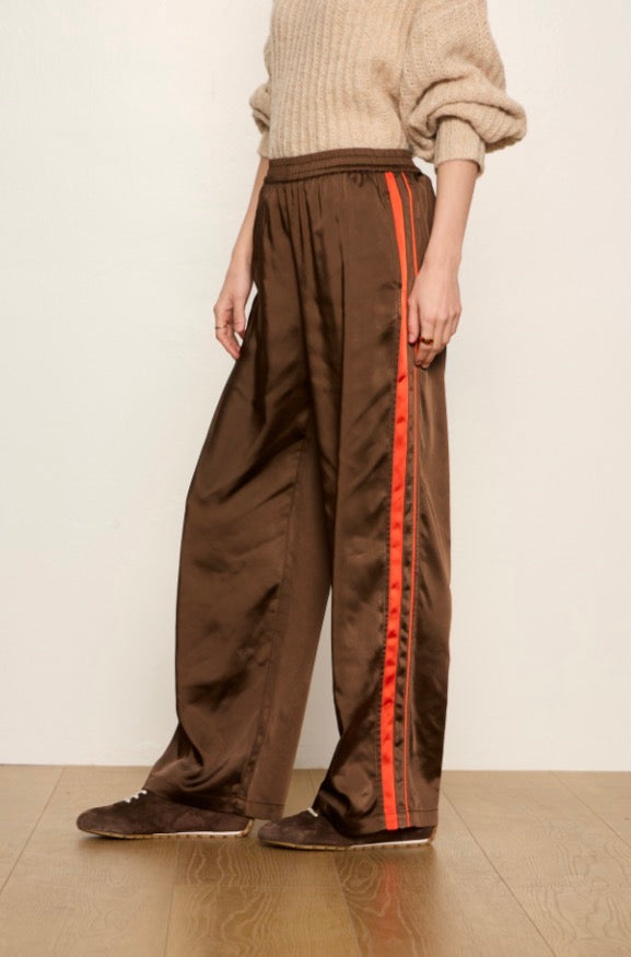 On Track Satin Pant