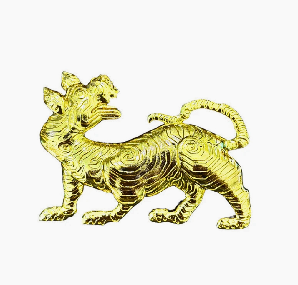 Tibet Tiger Interchangeable Belt Buckle