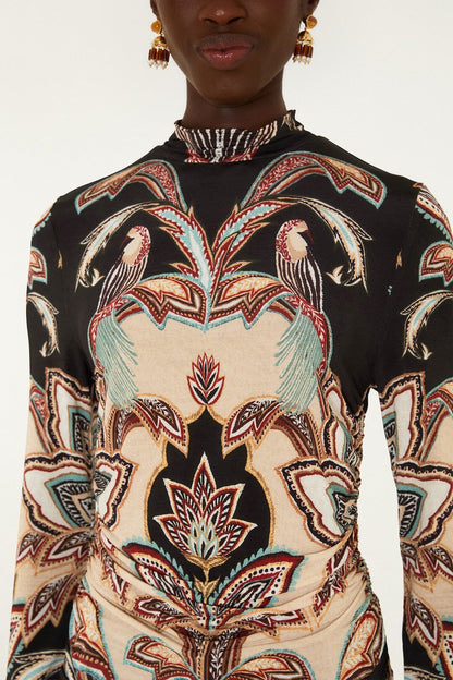 Tapestry Dream Jersey Blouse