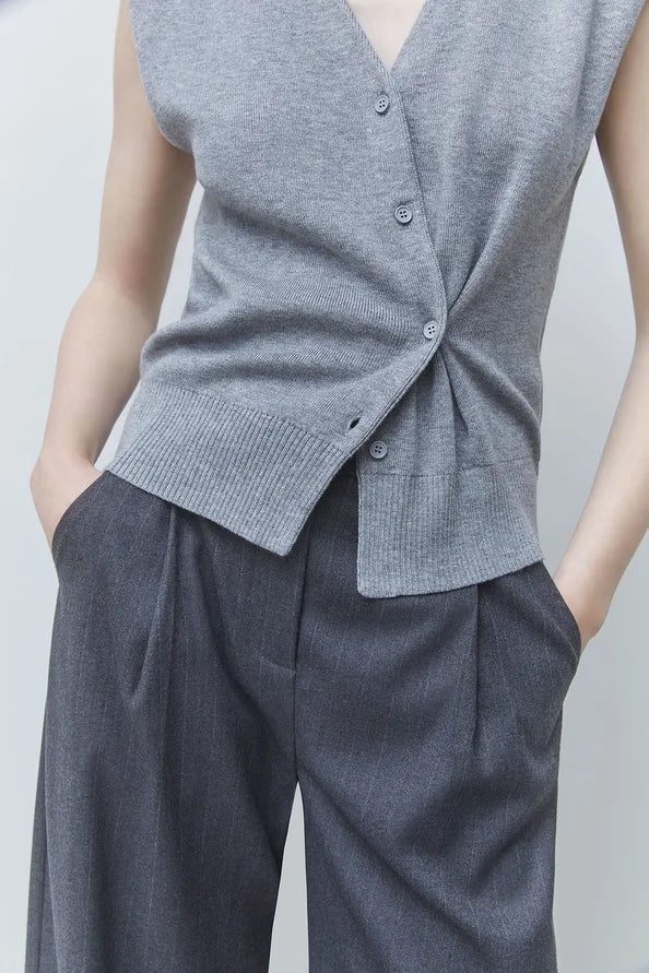 Gris Gilem Top