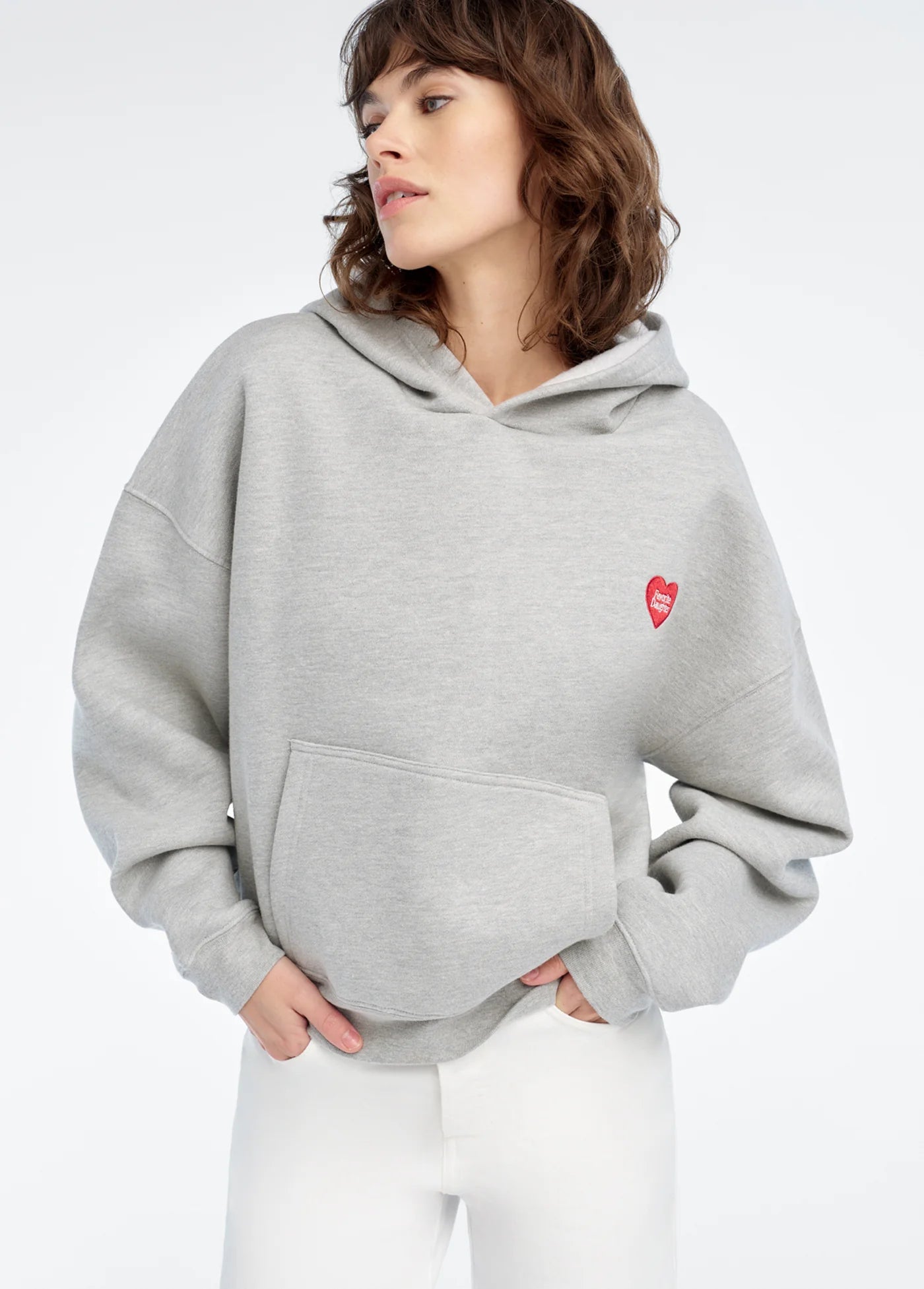 Favorite Daughter Heart EMB Hoodie