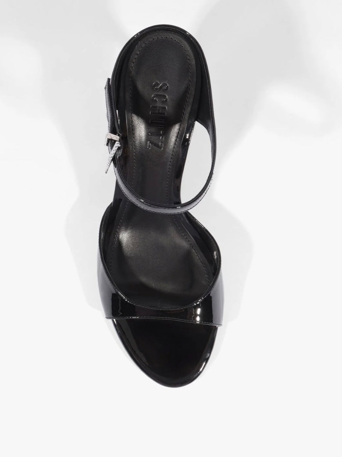 Lyra Mid Patent Leather Heel