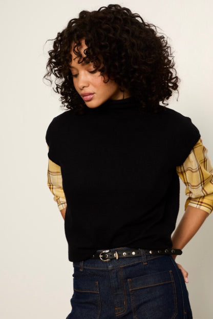 Mock Neck Sweater Shell