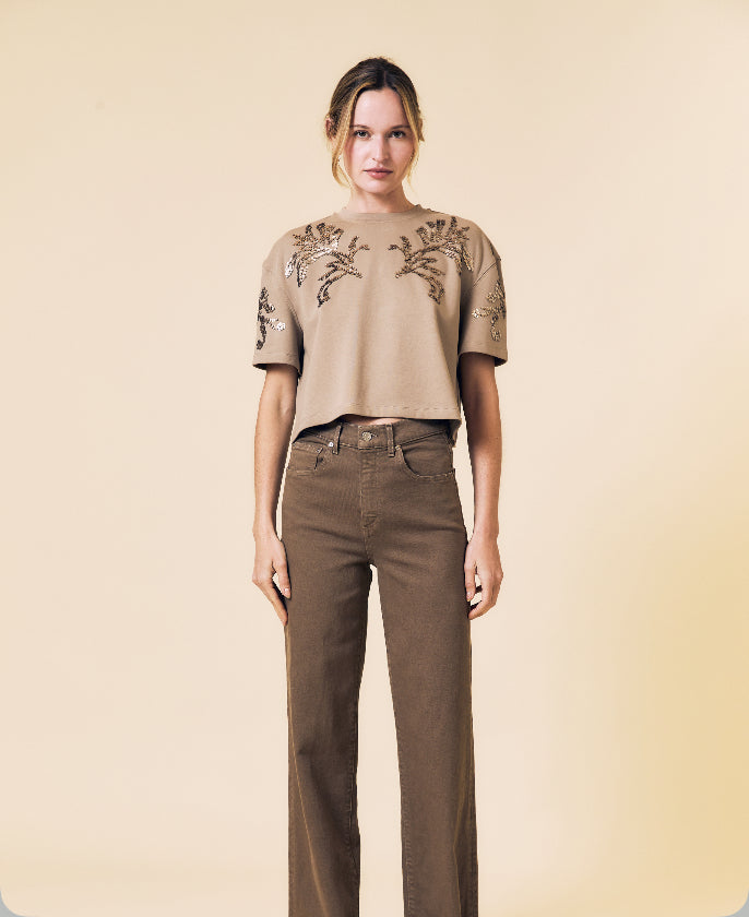 Column Jean High Rise