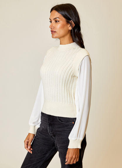 Mock Neck Long Sleeve