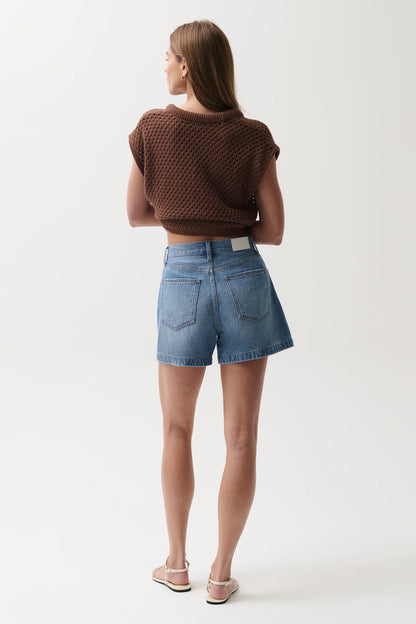 Saige High Rise A-Line Short