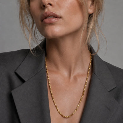 Sylvie Round Box Chain Necklace