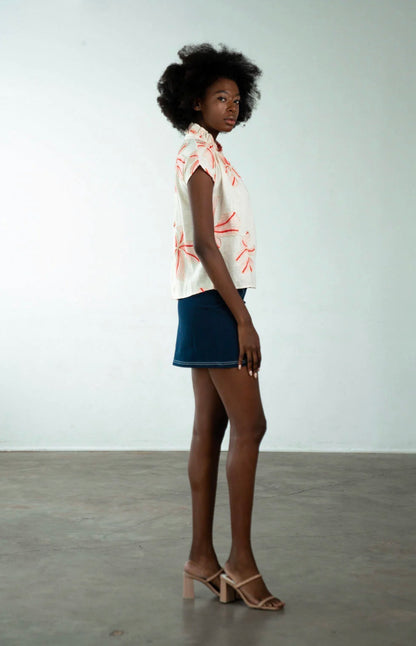 Vicki Short Sleeve Top