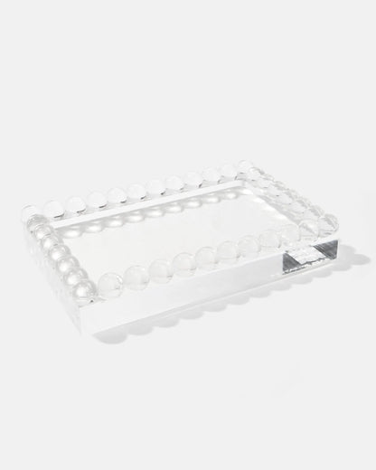 Medium Bubble Lucite Tray