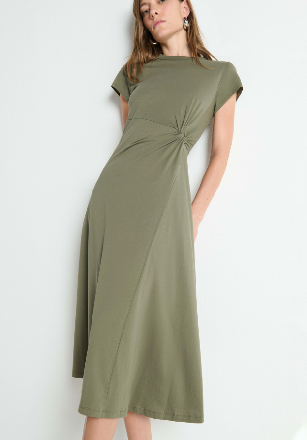 Frida Twist Midi Dress