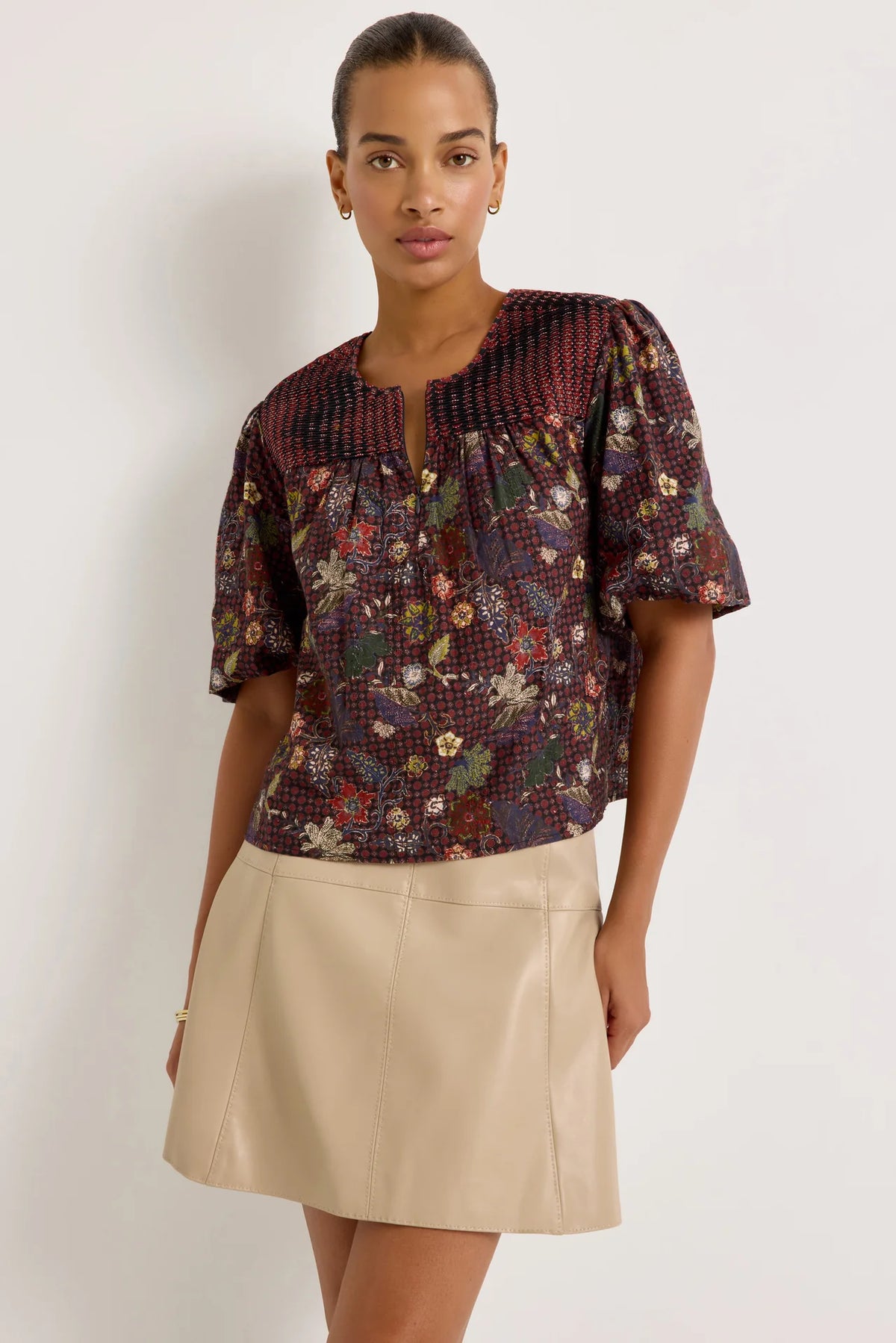 Rouge Laurel Top