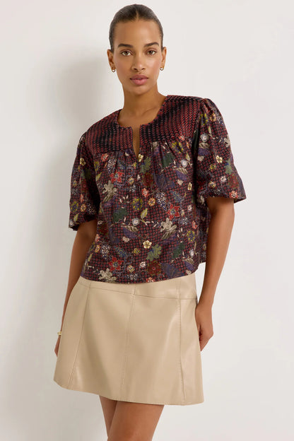 Rouge Laurel Top
