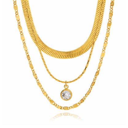Roya Layered Chain Necklace