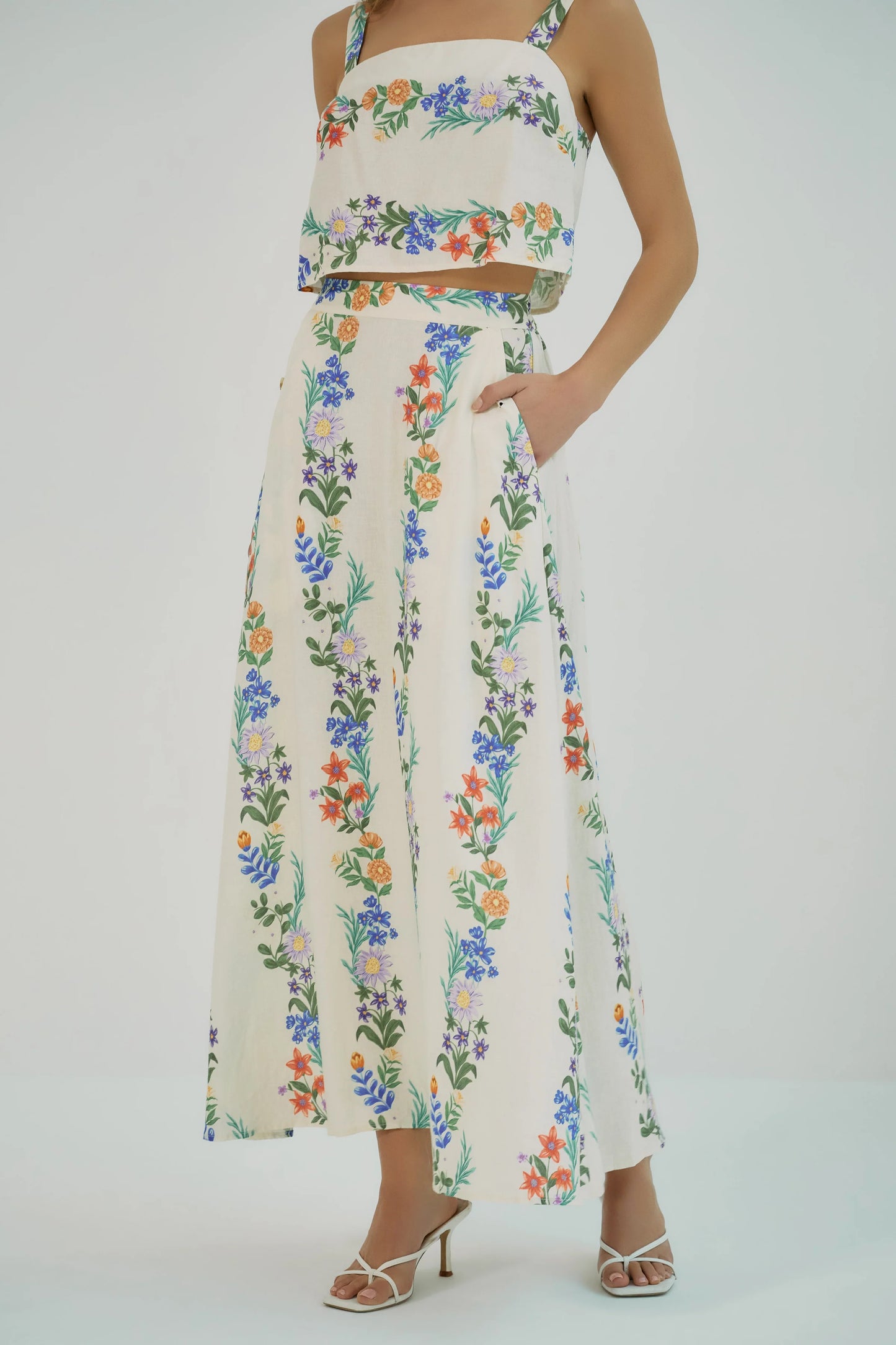 Floral Nemy Skirt