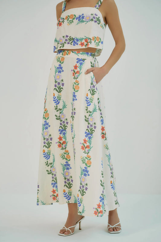 Floral Nemy Skirt