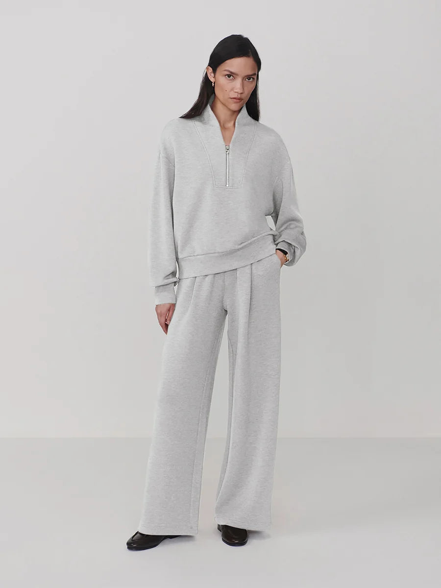 Light Grey Marl Davidson Sweat