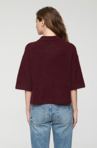 Nadya Boxy Polo Sweater