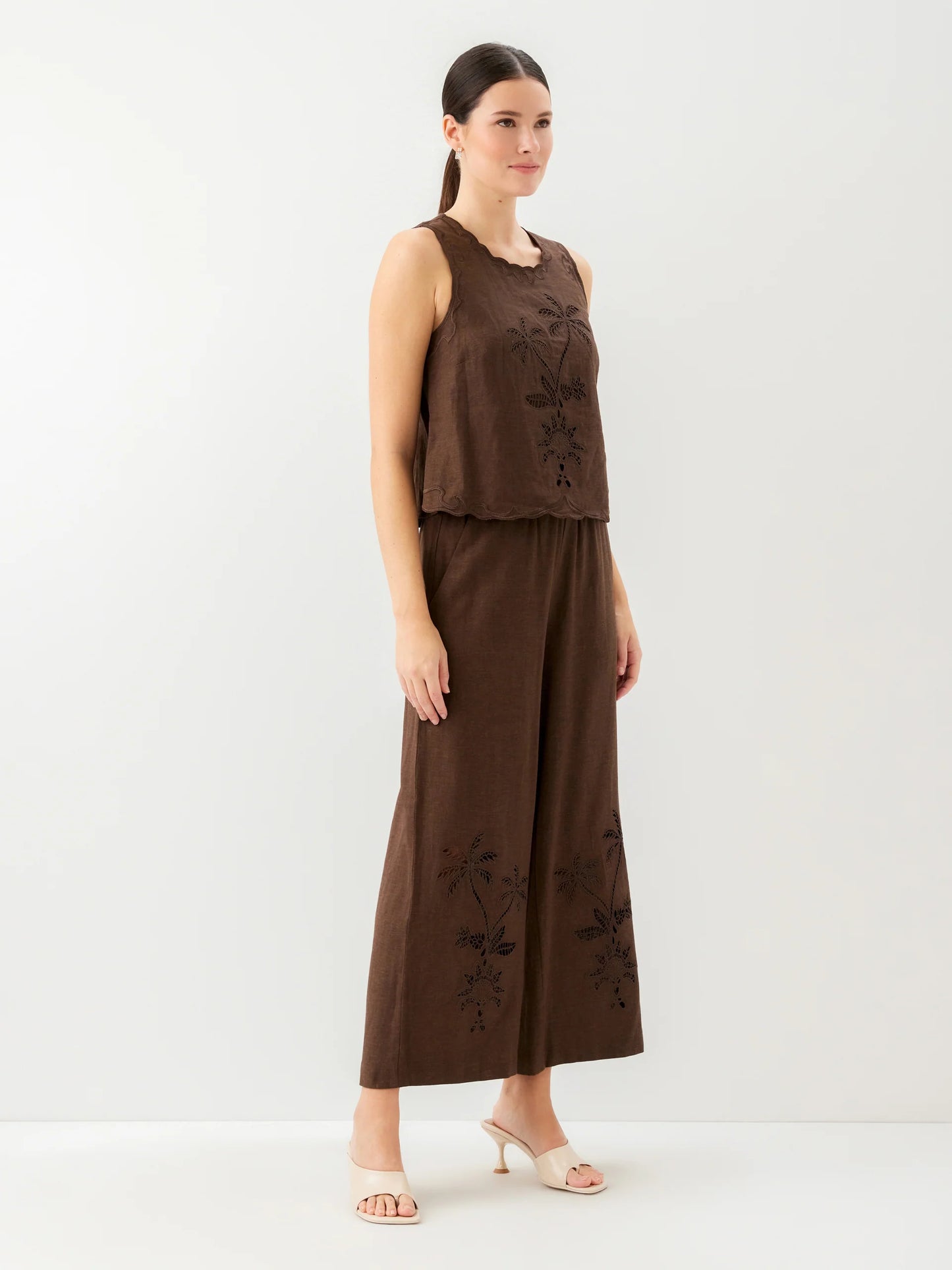Elina Embroidered Top