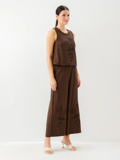 Elina Embroidered Top