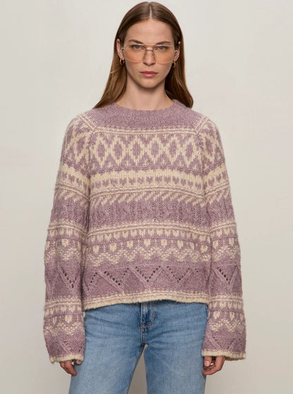 Fairisle Crew Neck Sweater