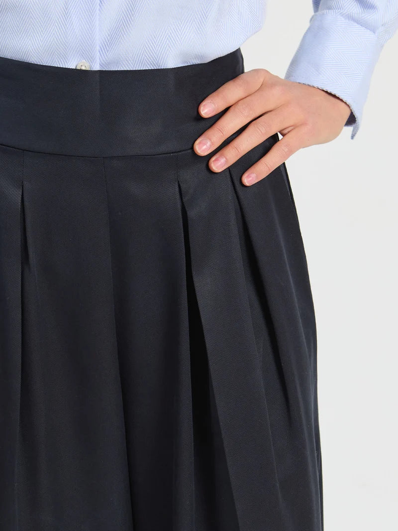 Navy Palazzo Pants
