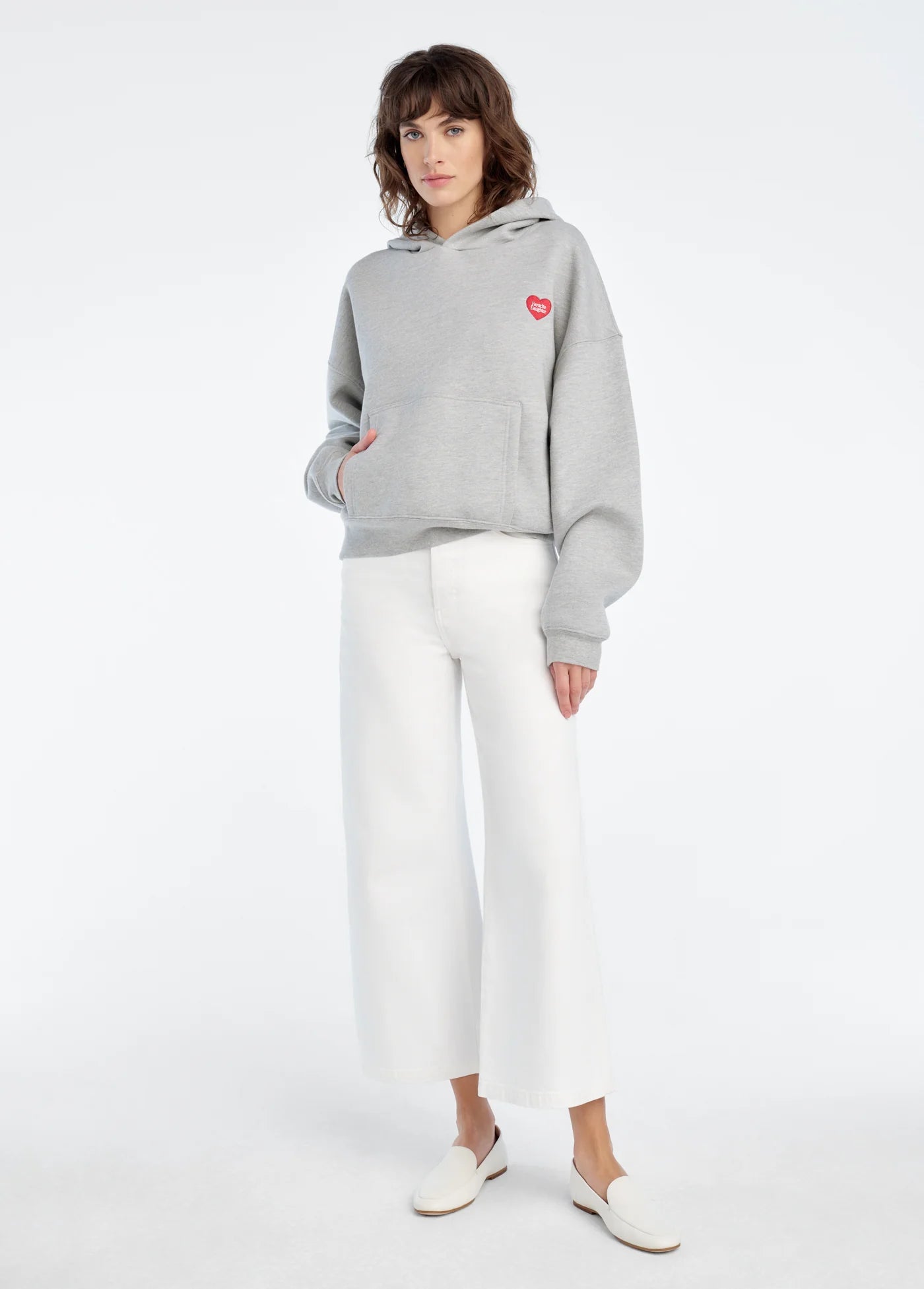 Favorite Daughter Heart EMB Hoodie