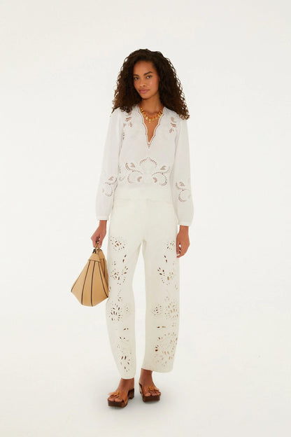 Richelieu White Pants