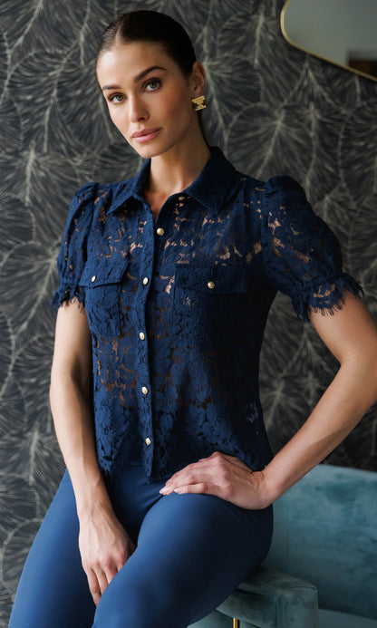 Mikaelle Lace Shirt