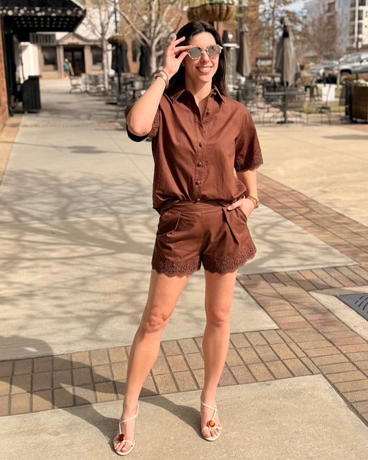 Linen Lace Shirt