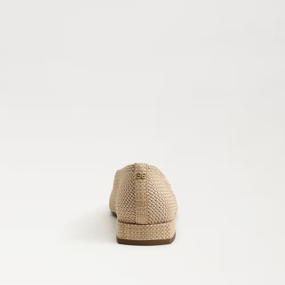 Kasey Knit Raffia Ballet Flat