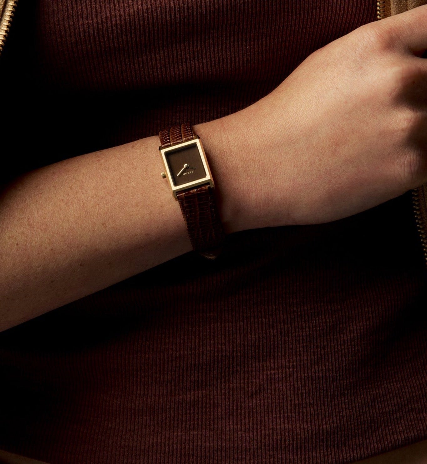 Virgil Lizard Embossed Watch