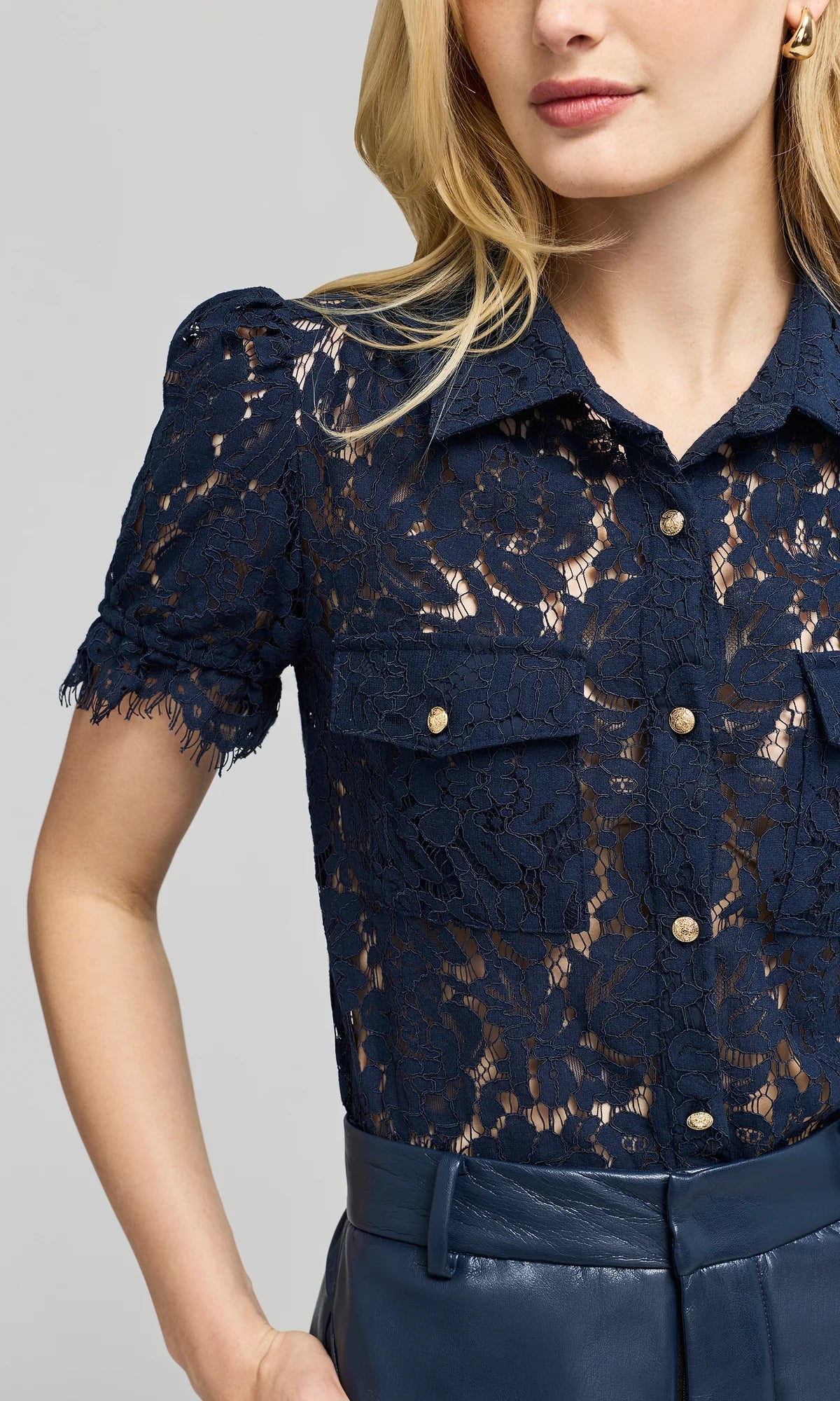 Mikaelle Lace Shirt