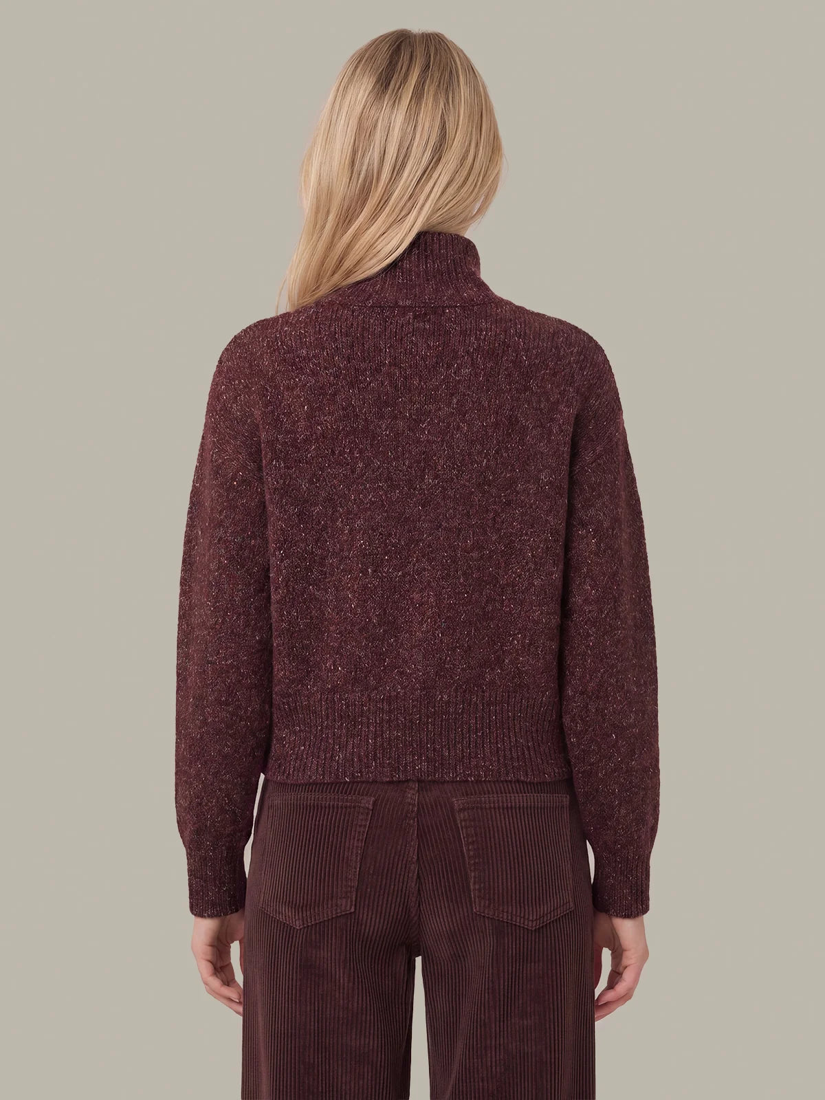 Boxy Snap Front Henley