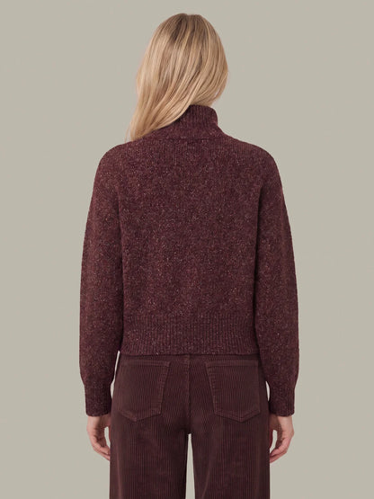 Boxy Snap Front Henley