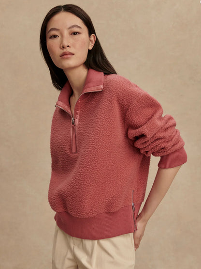 Roselle Half Zip Fleece