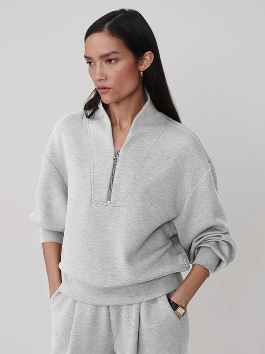 Light Grey Marl Davidson Sweat