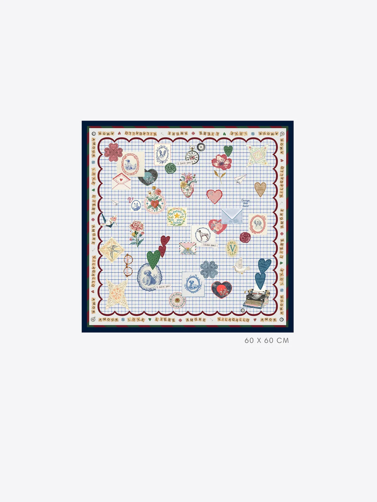 Love Silk Scarf