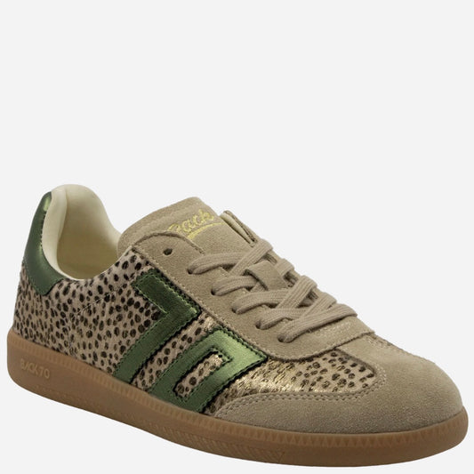 Cloud W26 Pois Gold Sneaker