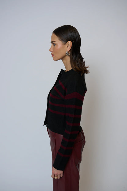 Marley Striped Cardigan