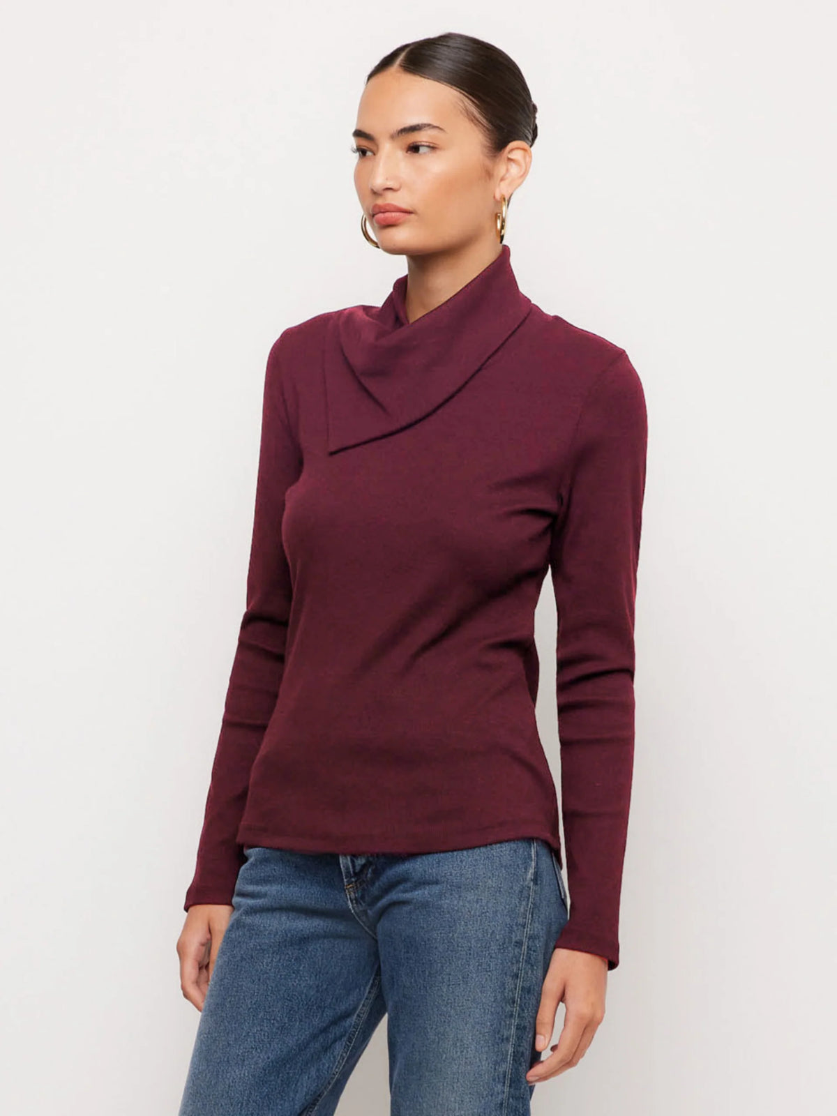 Rhonda Drape Neck Top
