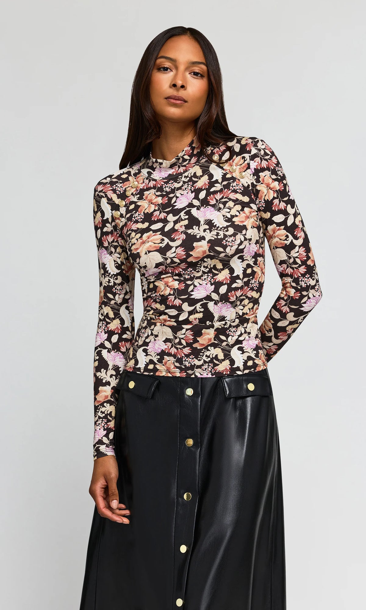 Diana Floral Top